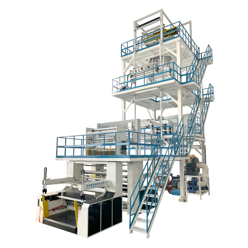 Apakah aplikasi utama tiga lapisan LDPE Filem Blowing Machines?